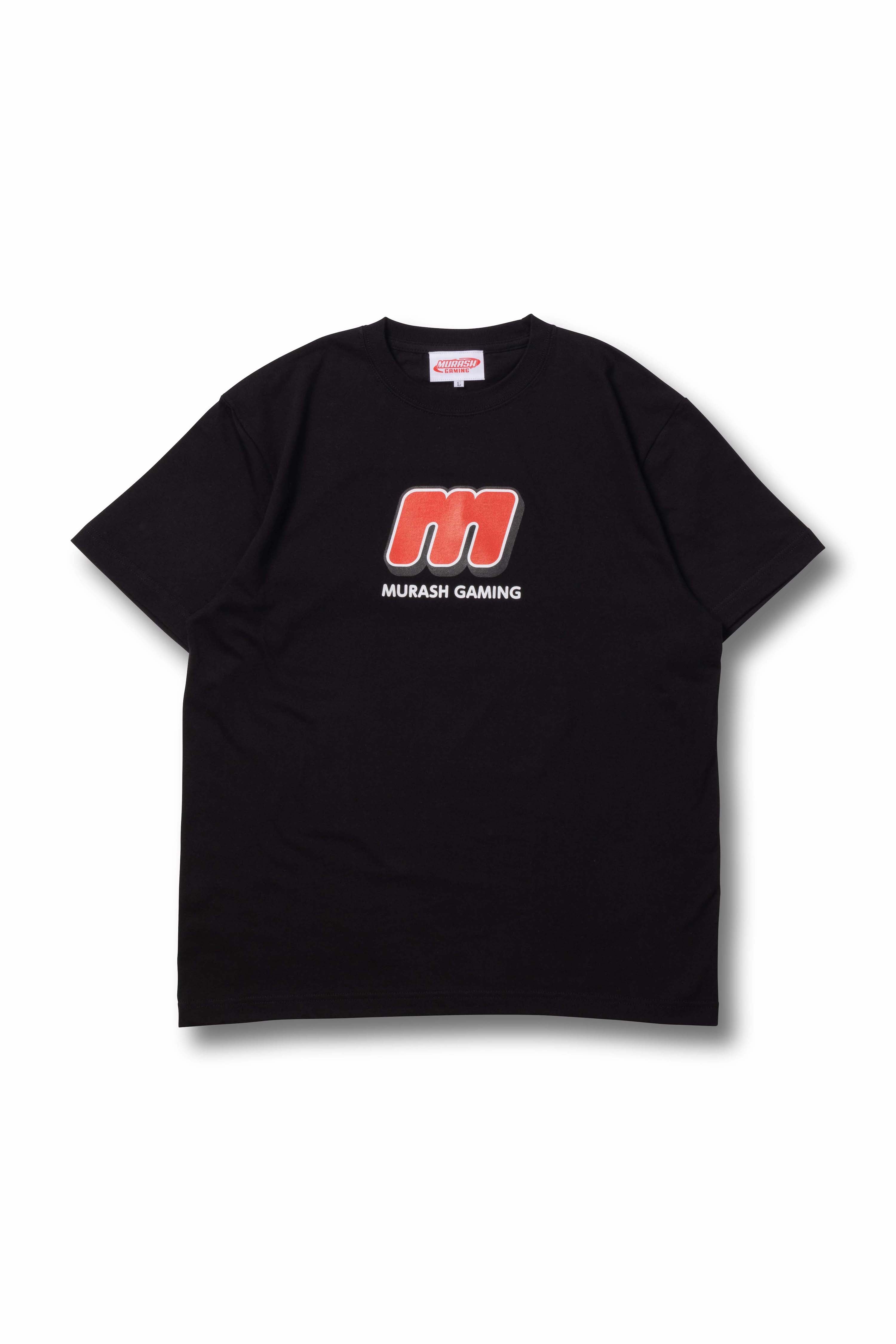 M LOGO TEE / BLK – murashstore