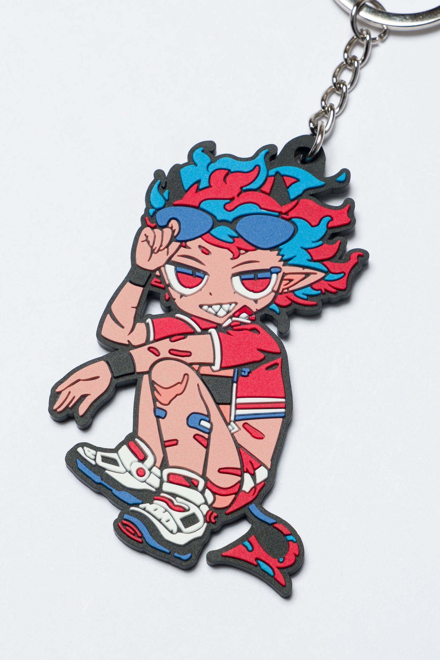 ICON RUBBER KEYCHAIN