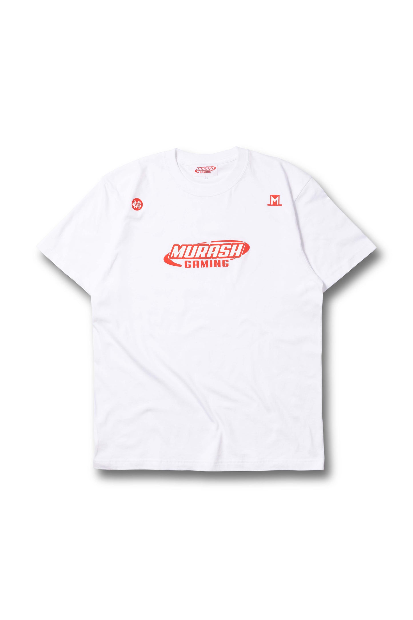 MURASH GAMING LOGO TEE / WHT