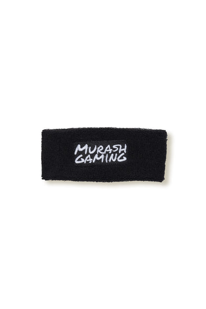 JUN LOGO HAIR BAND / BLK