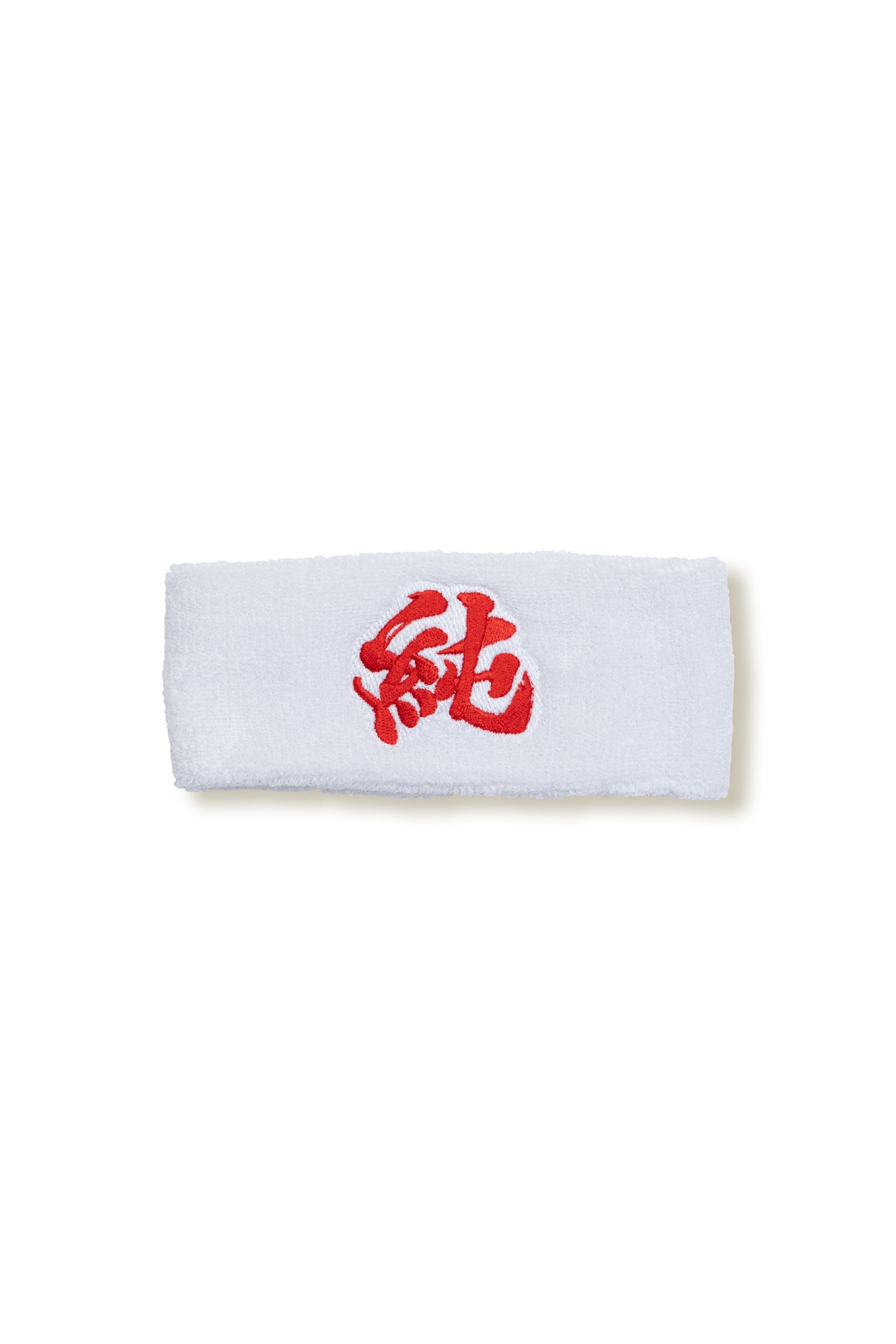 JUN LOGO HAIR BAND / WHT