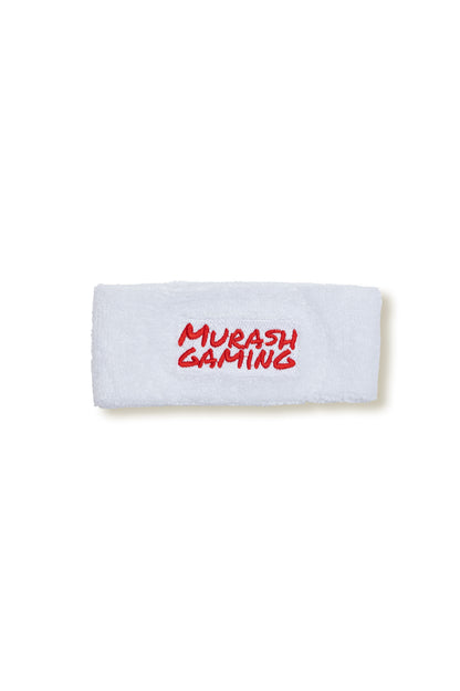 JUN LOGO HAIR BAND / WHT