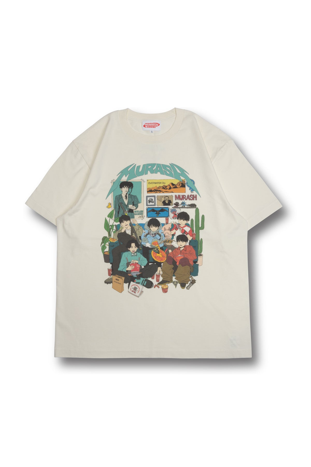 MRG OW DIV TEE 生成り フロント