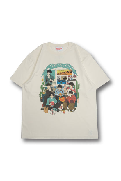 MRG OW DIV TEE 生成り フロント