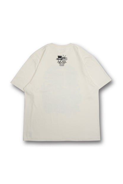 MRG OW DIV TEE 生成り バック