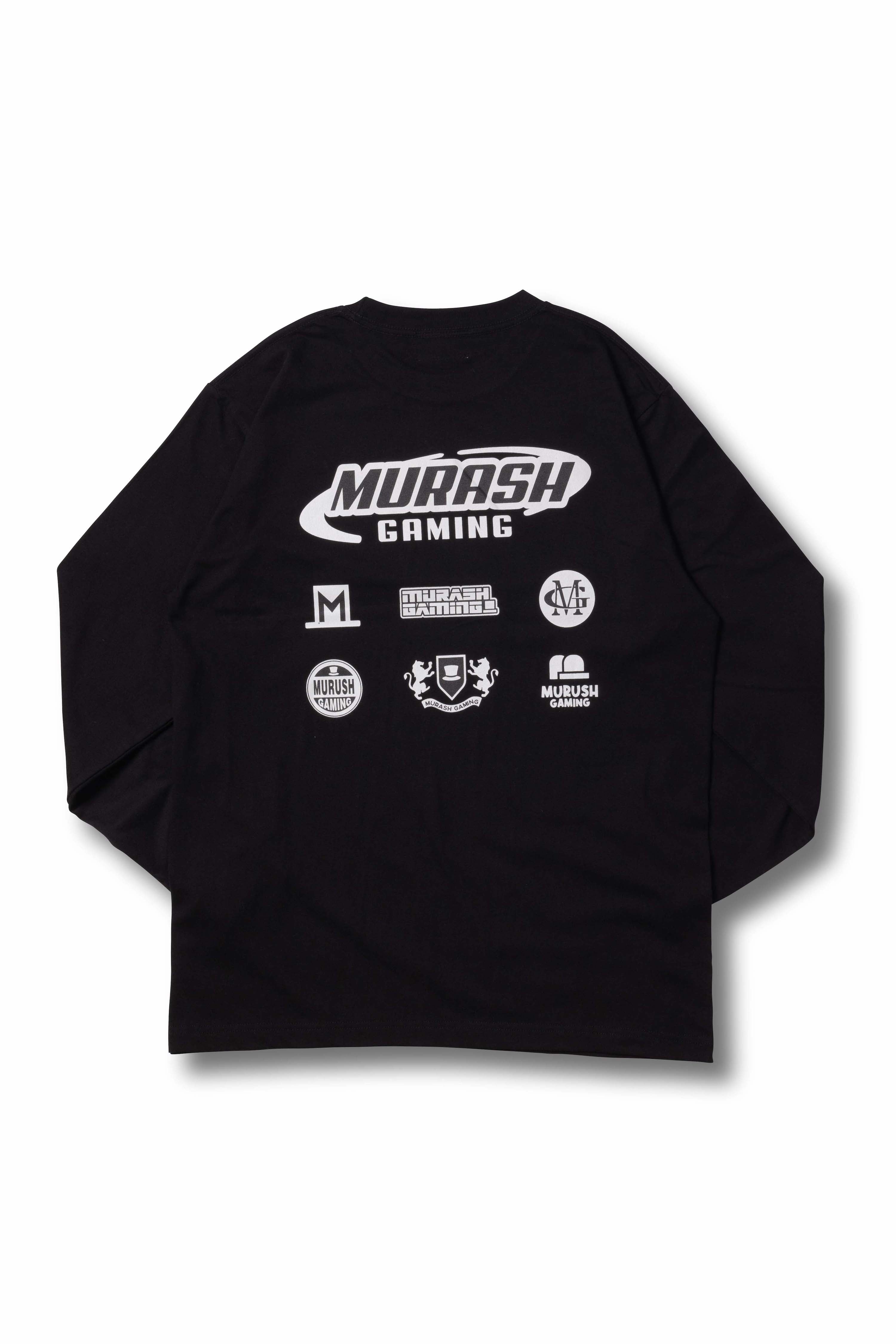 大割引 MRG LOGO BLK ムラッシュゲーミング Tシャツ / TEE L/S Tシャツ