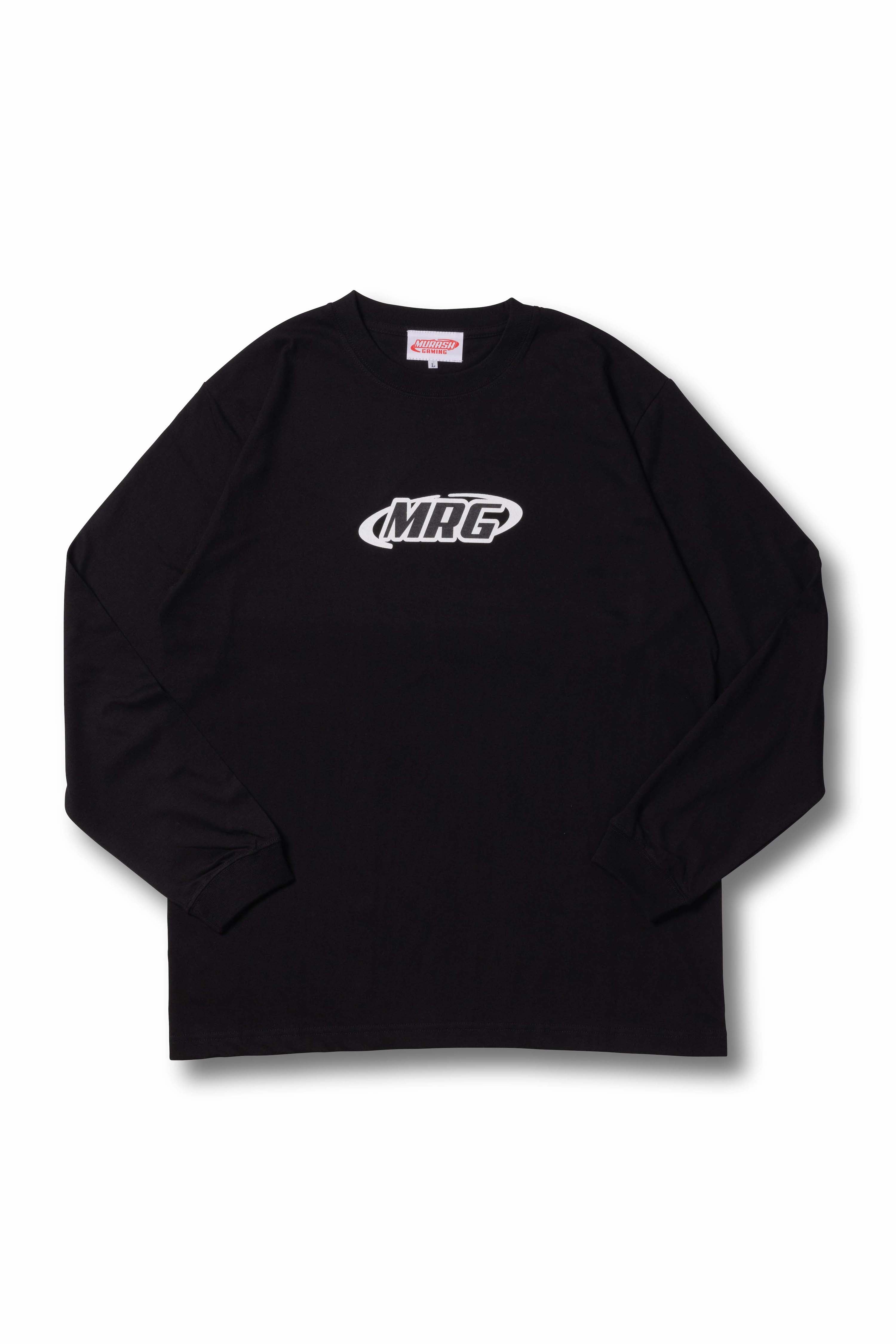 MRG LOGO L/S TEE / BLK ステッカー付き