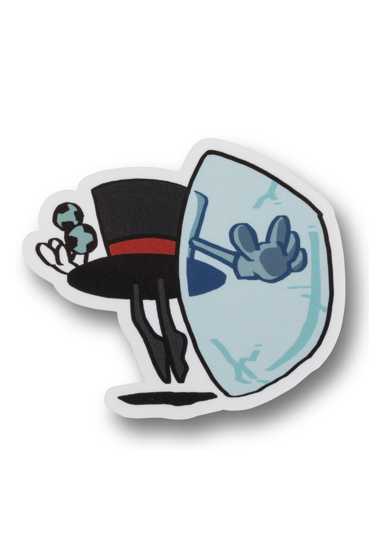 Mr. HAT RANDOM STICKER (5 TYPES) 1