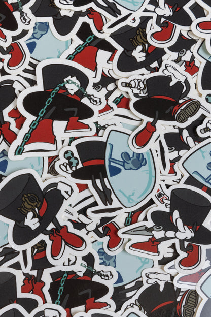 Mr. HAT RANDOM STICKER (5 TYPES) 全種