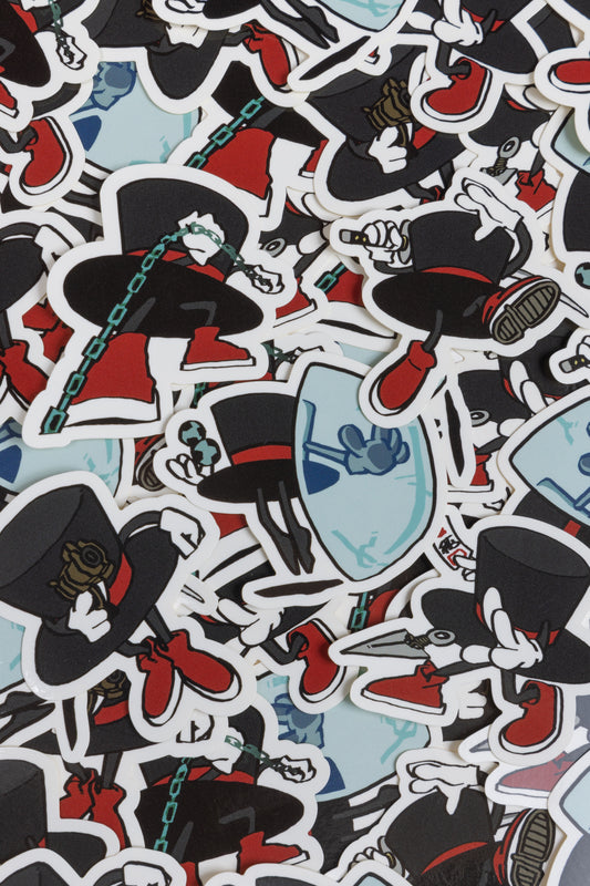 Mr. HAT RANDOM STICKER (5 TYPES) 全種