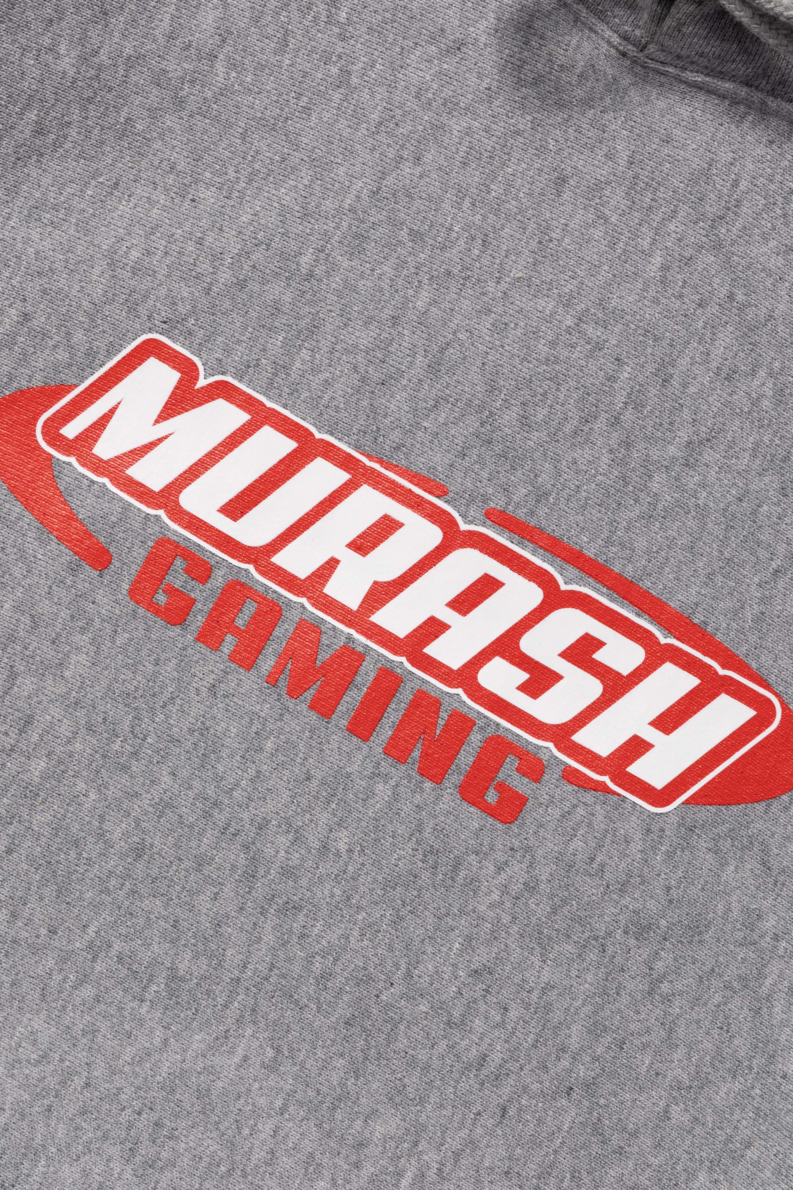 MURASH GAMING LOGO HOODIE / GRY